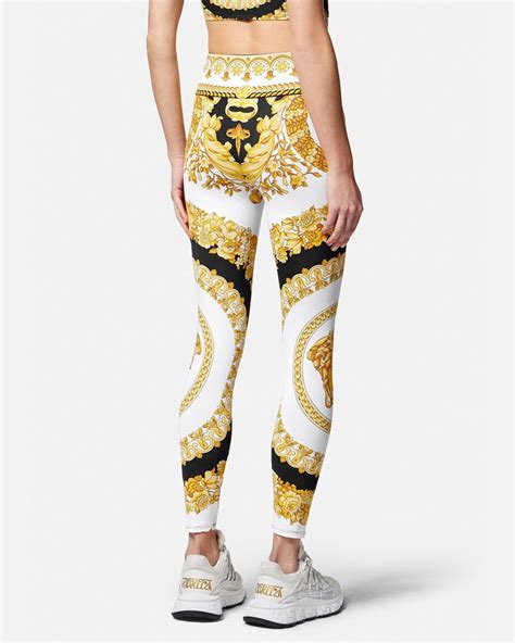 versace tights leggings|versace leggings set sale.